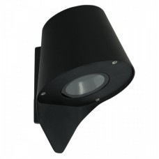 Φωτιστικό Απλίκα LED 7W 230V 560Lm 4000K Λευκό Φως Αλουμινίου Μαύρη IP44 7758